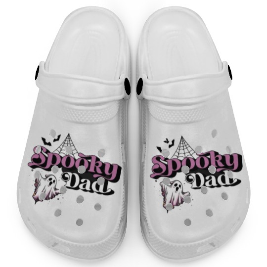 Cute Spooky Dad Halloween Outfit Clogs