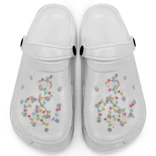 Christmas Lights Boating Sailing Cruise Boat Clogs