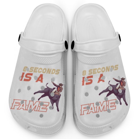 Rodeo Bull Riding Livestock Show Farmer Cattle Clogs