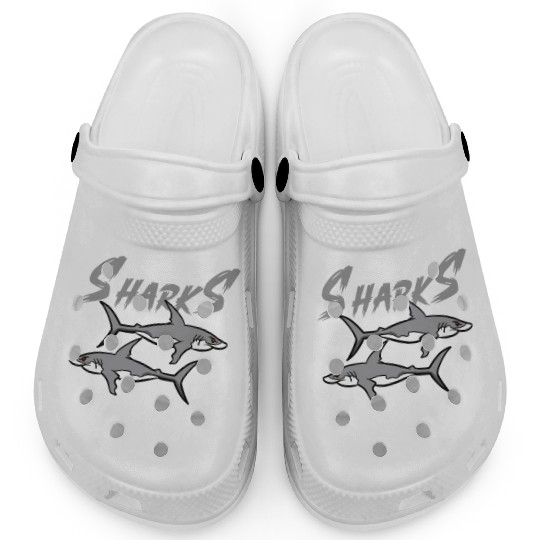 Shark Ocean Predator Sea Creature Clogs