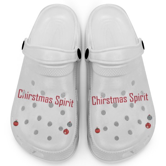 Christmas Spirit I d be Pooping Jingle Bells Clogs