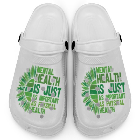 You Are Not Alone Mental Health Awareness Clogs