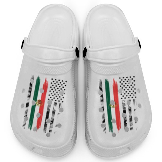 Mexican Pride Mexico Flag Clogs