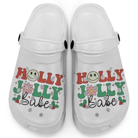 Holly Jolly Babe Clogs
