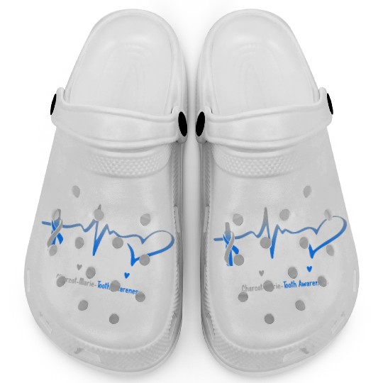 Faith Hope Love Charcot Marie Tooth Awareness Clogs