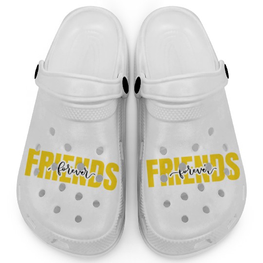 Friends forever. World's friendship day Clogs