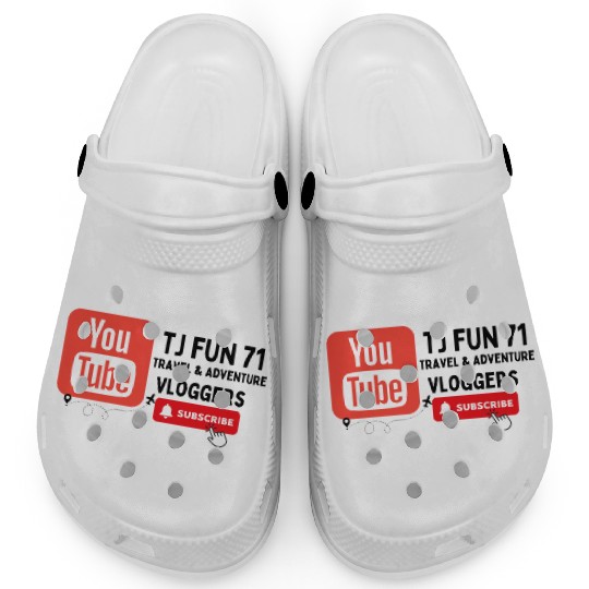 travel vloggers TJ FUN 71 Clogs
