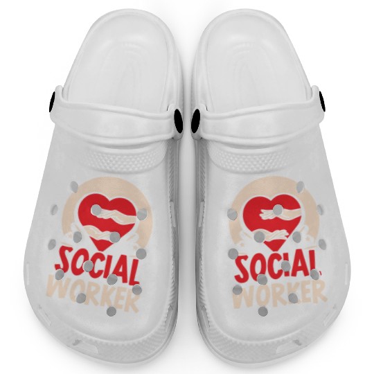 Social Worker Work Graduation Job Clogs