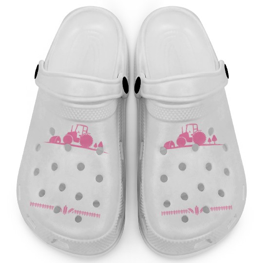 Farming Farmer Wife Tractor Clogs