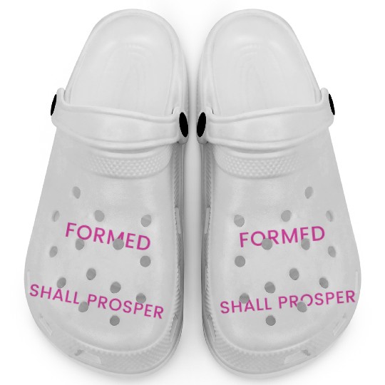 No Weapon Formed Against Me Shall Prosper Clogs