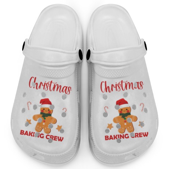 Christmas Cookie Baking Crew Clogs