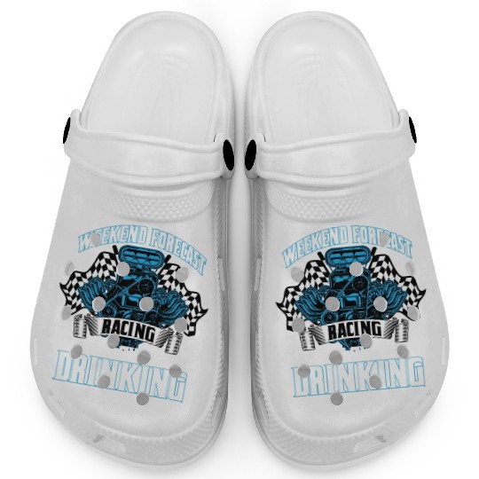 Weekend Forecast Racing With A Chance Of Drinking Clogs