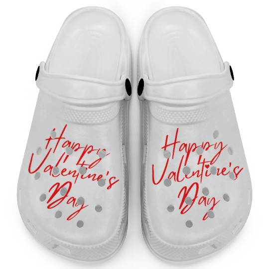 Happy Valentines Day Clogs