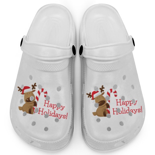 Happy Holidays Clogs