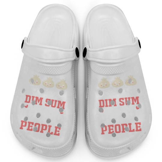 Funny Dim Sum Lover Dumpling Chinese Food Clogs