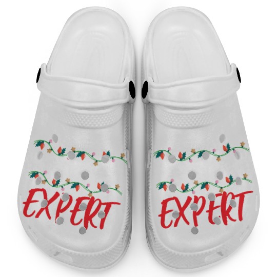 Funny Christmas Light Exterior Illumination Expert Clogs