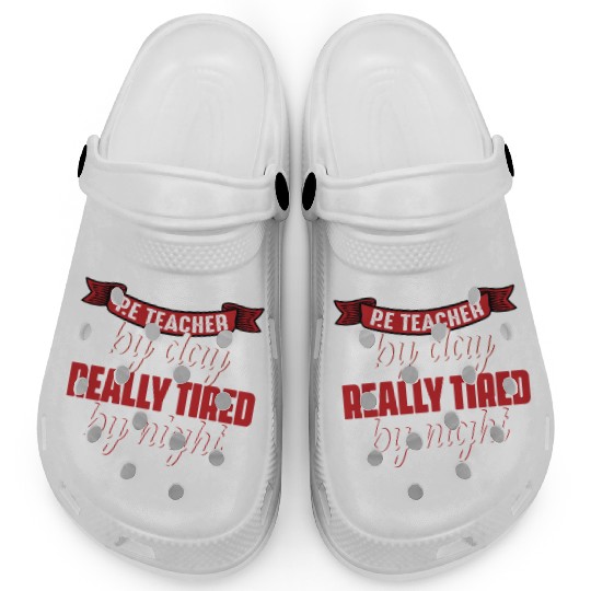 PE Teacher Phys Ed Physical Education Clogs