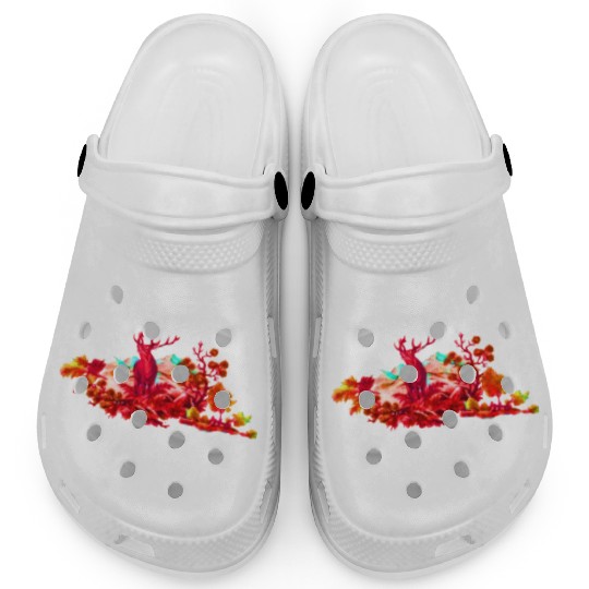 Deer Swamp Illustrate Clogs