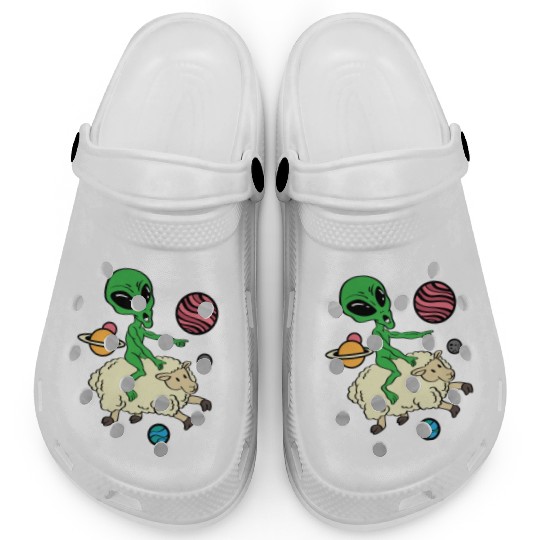 Alien Space Sheep Astronaut Or Space Pilot Gift Clogs