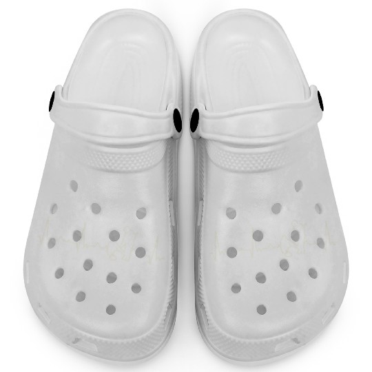 Curling Players On Ice. Heart. Love. EKG. Pulse. Clogs