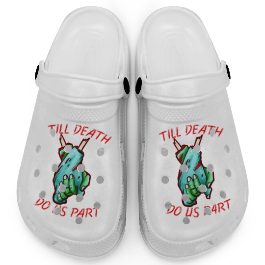 Married Lovers Tikk Death Do Us Apart Zombie Clogs