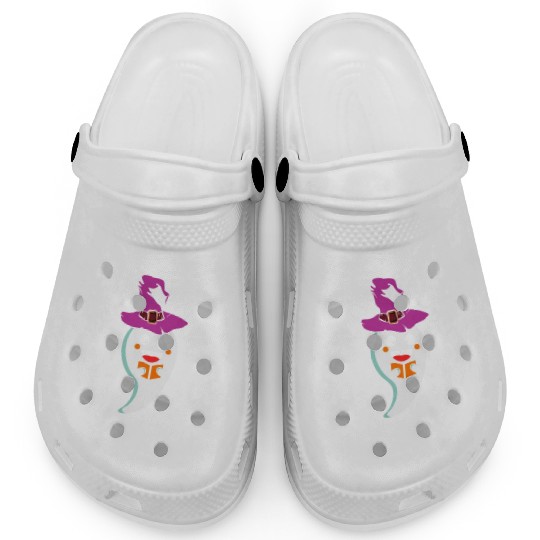 Cute Ghost Read More Books Funny Teacher halloween Clogs
