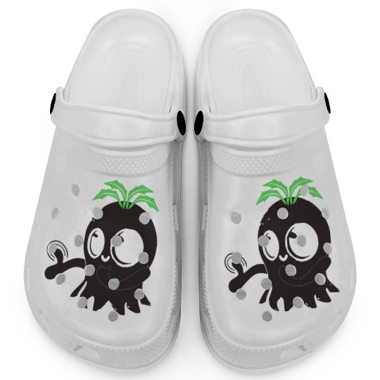 Black Business Cat Kitten With Yellow Tie Clogs