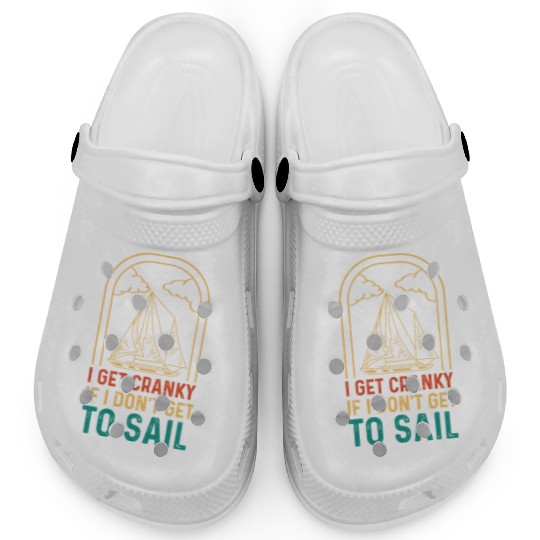 I Get Cranky Tourist Gift Clogs