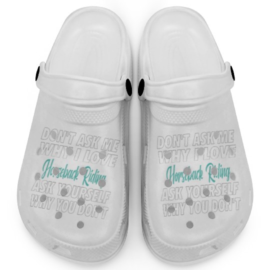 Don't ask me why i love Horse Riding Clogs