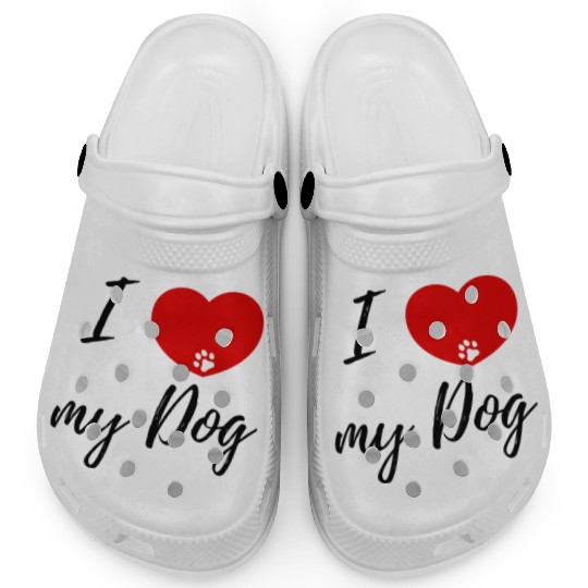 I love my dog Clogs