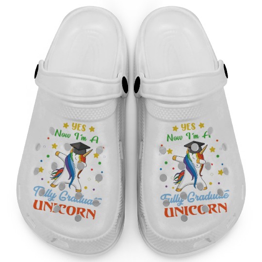 Yes I'm a fully Graduate Unicorn Clogs