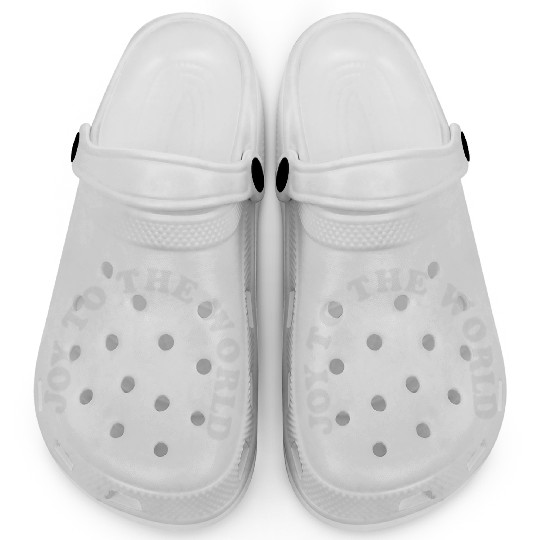 Joy To The World Merry Christmas Holiday Xmas Clogs