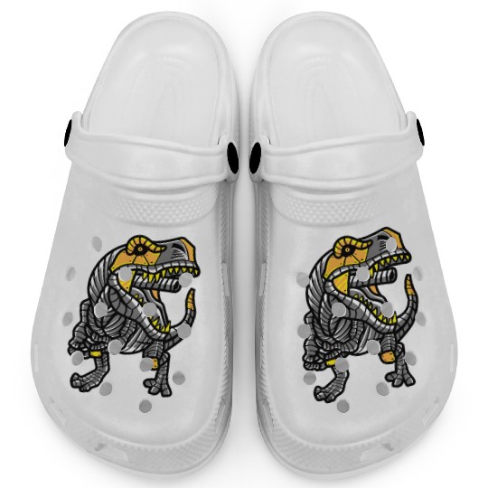 Dinosaur Robot Robotics Engineer Gift Clogs