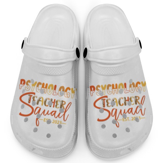 Psychology Teacher Squad EST. 2023 Clogs