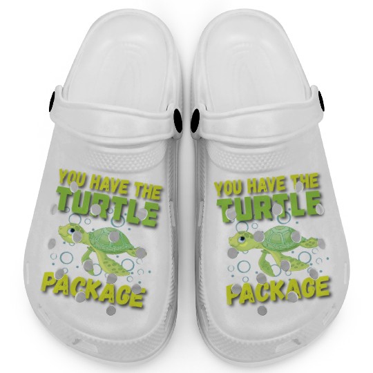 You have the Turtle Package Clogs