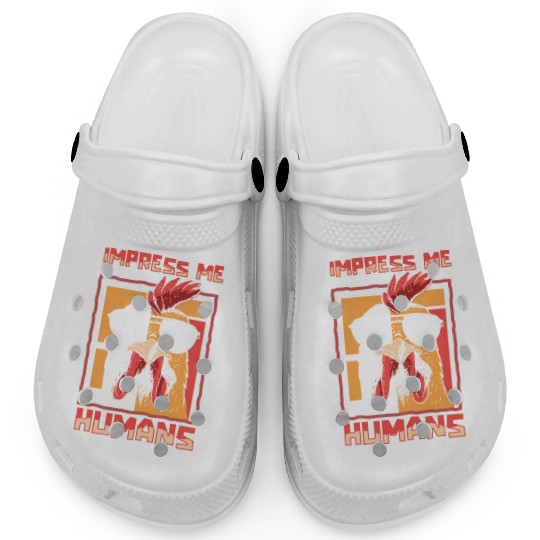 Rooster Cock Sunglasses Clogs