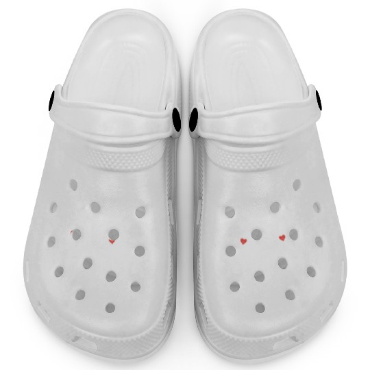 Peace love cornhole heart Clogs