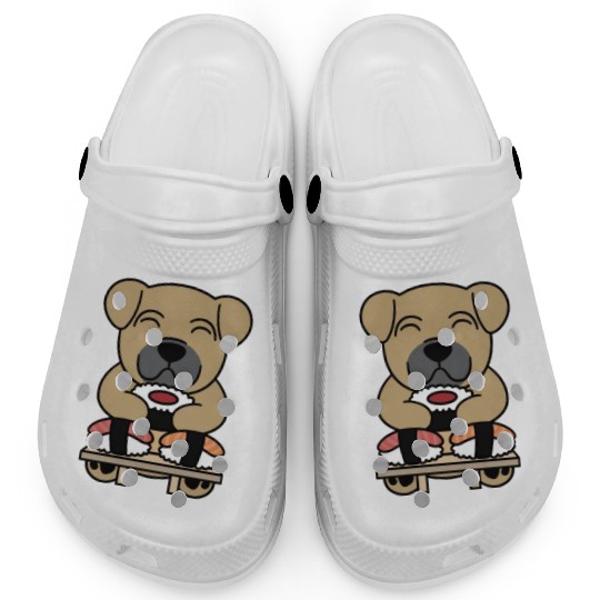 Sushi Lover Shar Pei Clogs