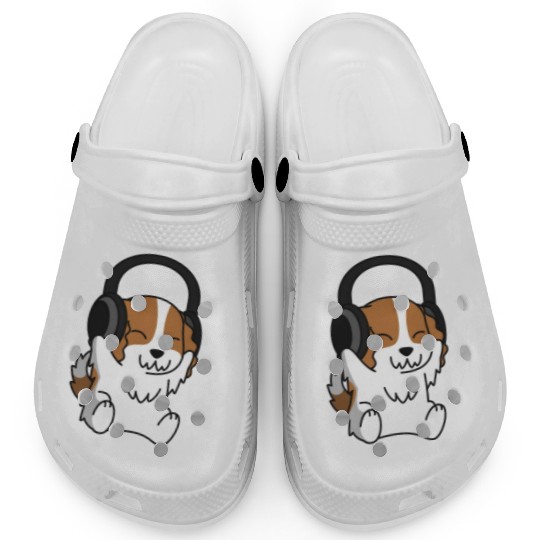 Music Lover Cavalier King Charles Spaniel Clogs