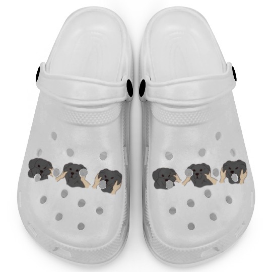Chubby Cheeks Great Dane Clogs