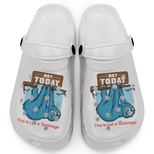 Sloth - Not Today Clogs