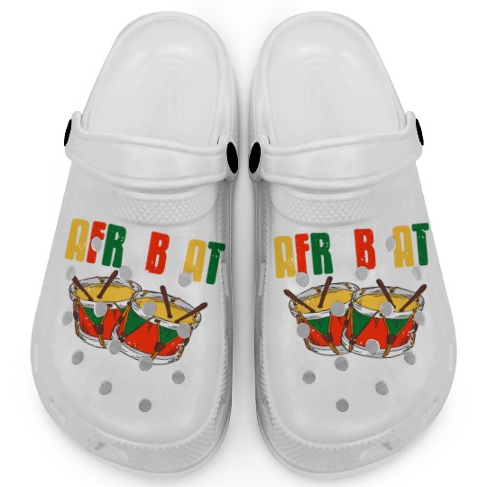 Afrobeat is the Answer African Music Afrobeats Clogs