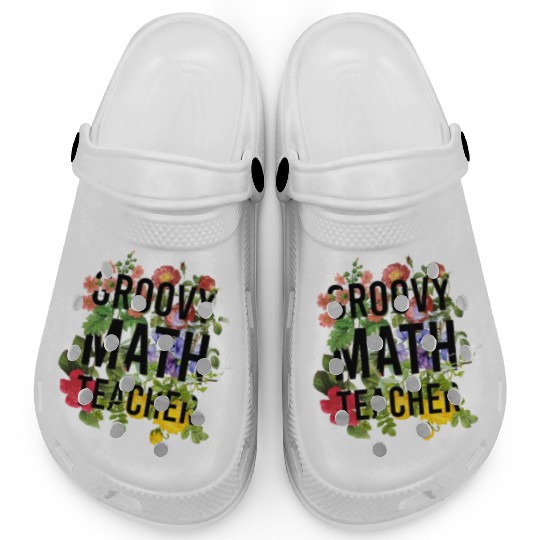 Groovy Math Teacher - teacher Clogs