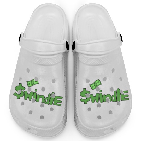 Swindle - Dark Green Color Merchandise Clogs