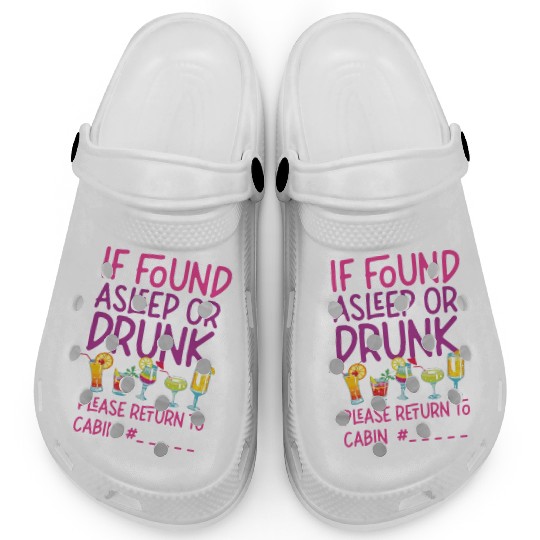 Cruise Ship Vacation Friends Clogs