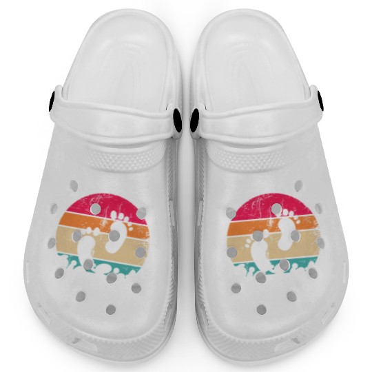 Promoted To Big Sister 2022 Retro Vintage Clogs