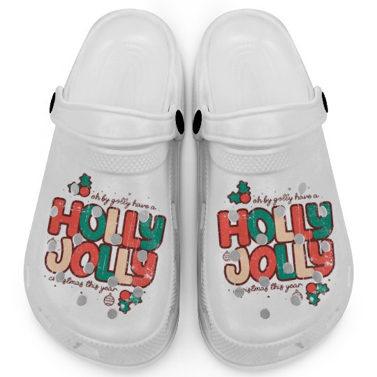 Holly jolly christmas Clogs