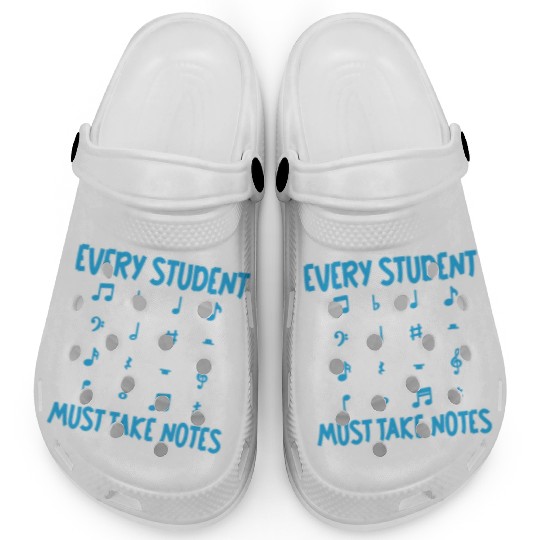 Music Teacher music nout Clogs
