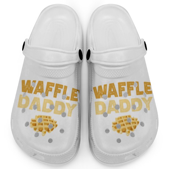 Waffle Daddy Food Waffle Whisperer Fathers Day Clogs