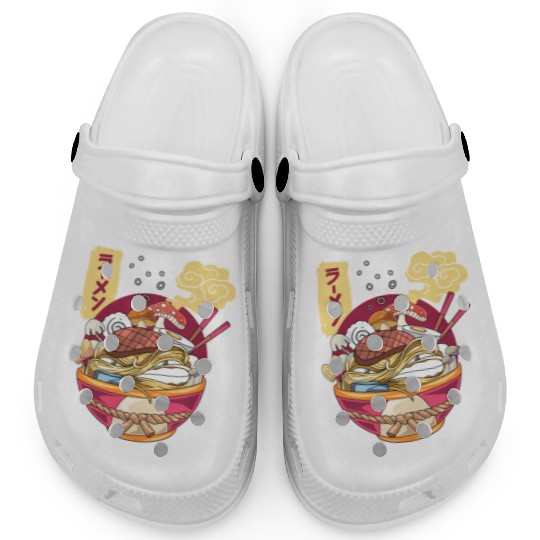 Ramen Mushroom Clogs